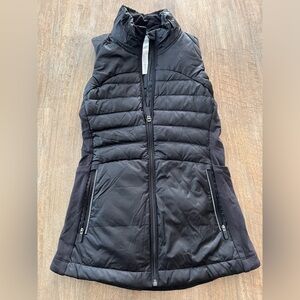 NWOT Lululemon Down For A Run Puffer Vest II Black Sz.2